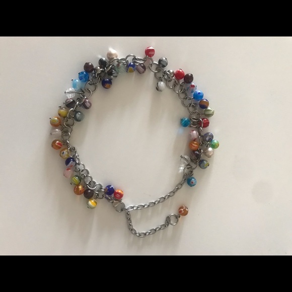 Murano Glass Anklet - Picture 1 of 4